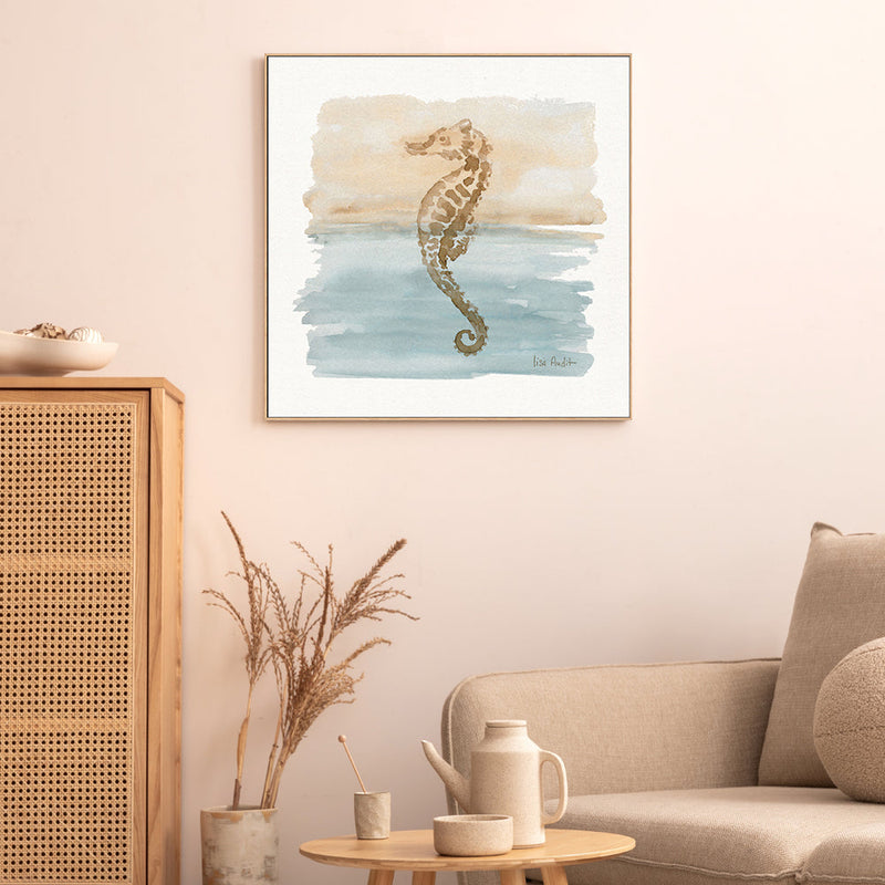 wall-art-print-canvas-poster-framed-Sand And Sea, Style B , By Lisa Audit-GIOIA-WALL-ART