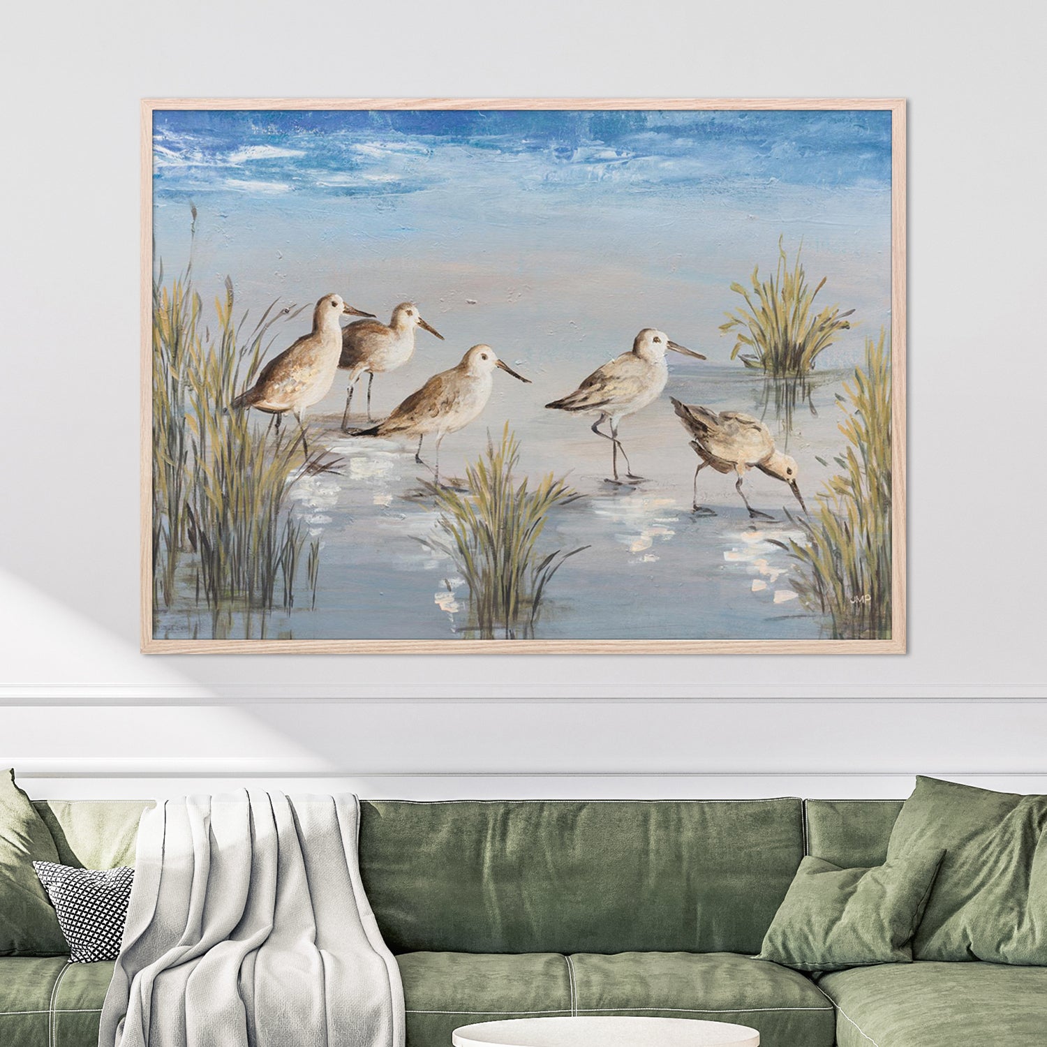 wall-art-print-canvas-poster-framed-Sandpiper Stroll-7