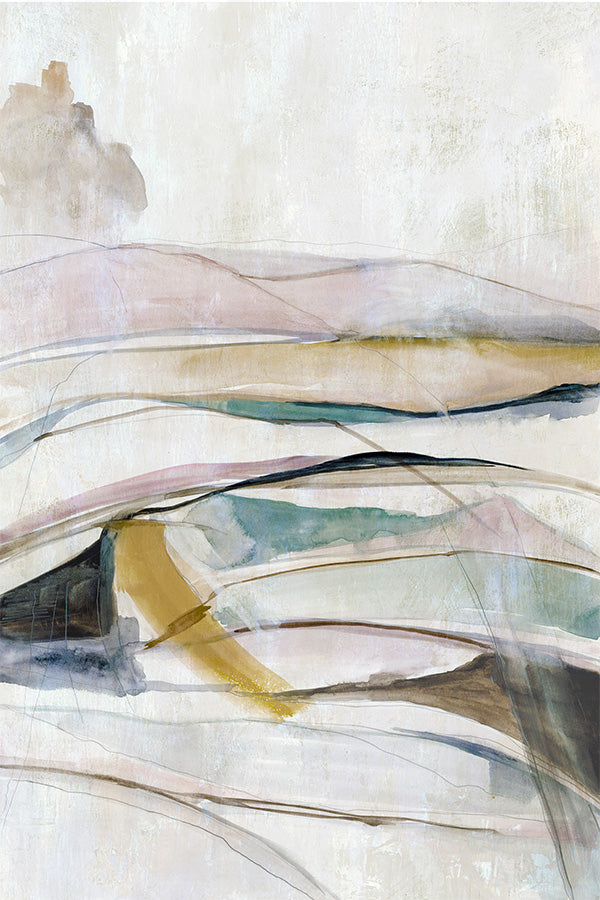 wall-art-print-canvas-poster-framed-Sands of Blush, Style B-1