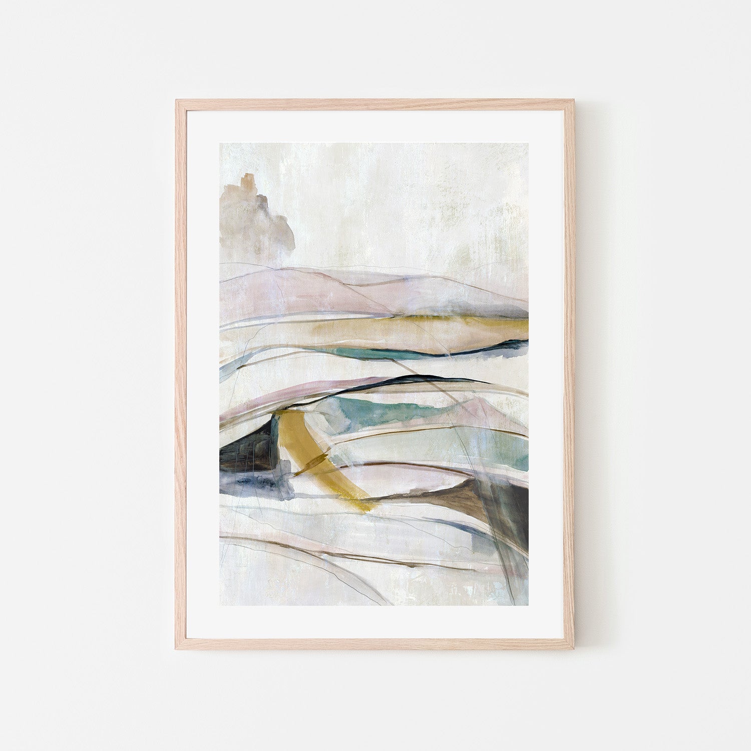 wall-art-print-canvas-poster-framed-Sands of Blush, Style B-6