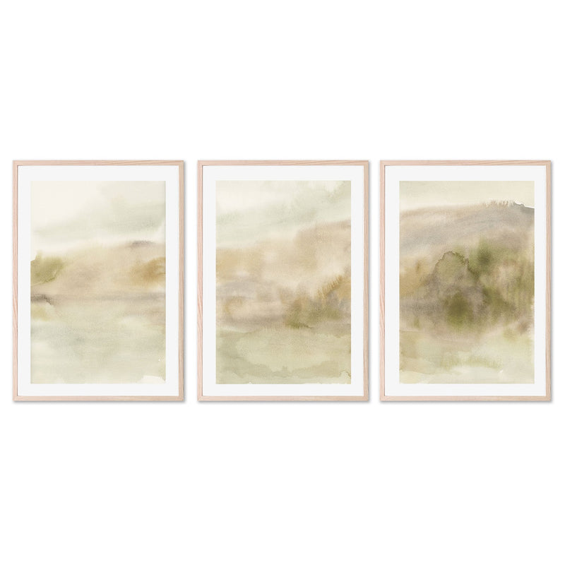 wall-art-print-canvas-poster-framed-Sandstone Serenity, Style A, B & C, Set Of 3 , By Emily Wood-6