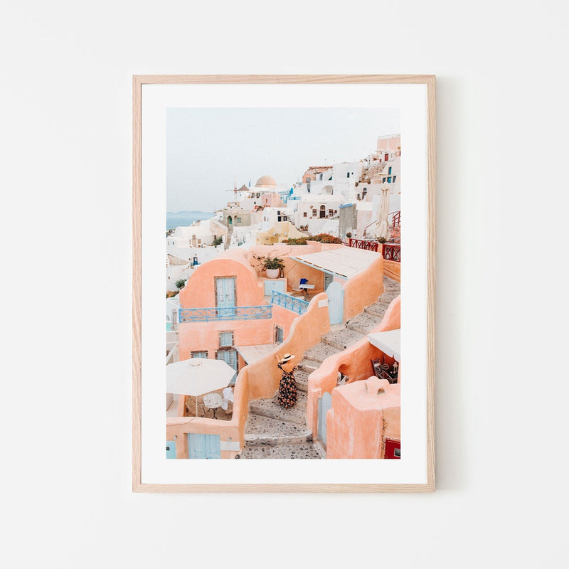 wall-art-print-canvas-poster-framed-Santorini-by-Jovani Demetrie-Gioia Wall Art