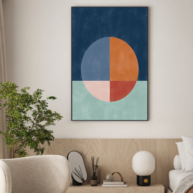 wall-art-print-canvas-poster-framed-Sapphire And Sunset, Style C , By Elena Ristova-GIOIA-WALL-ART