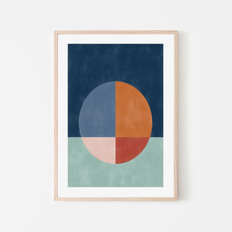 wall-art-print-canvas-poster-framed-Sapphire And Sunset, Style C , By Elena Ristova-GIOIA-WALL-ART