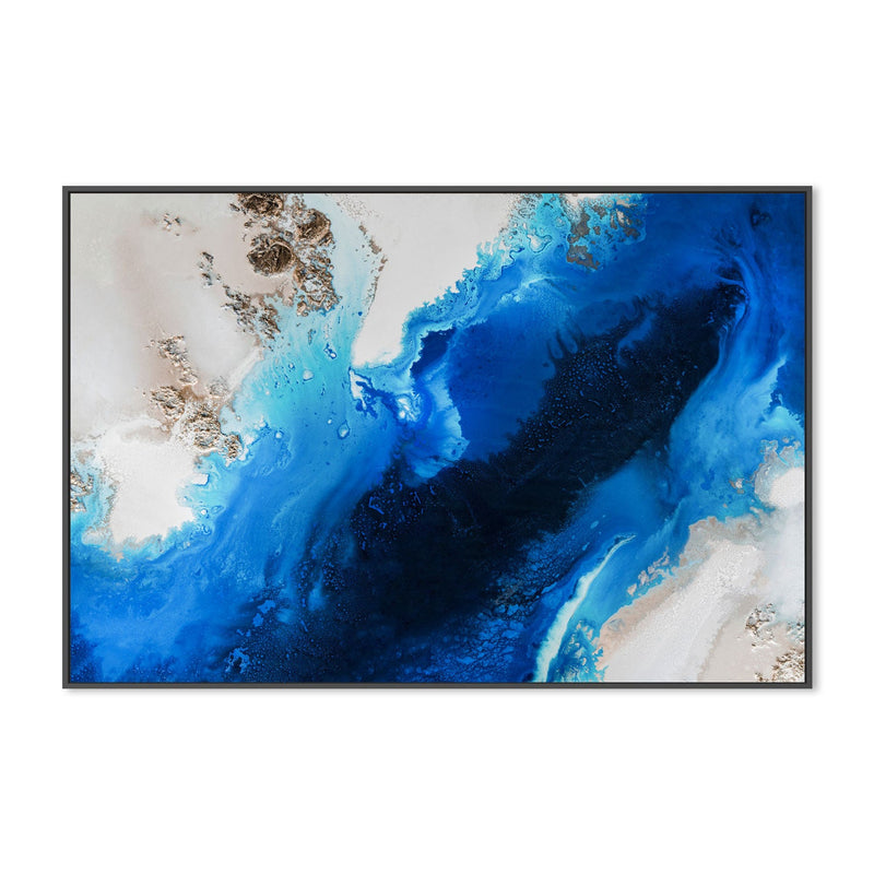 wall-art-print-canvas-poster-framed-Sapphire Depths , By Petra Meikle-3