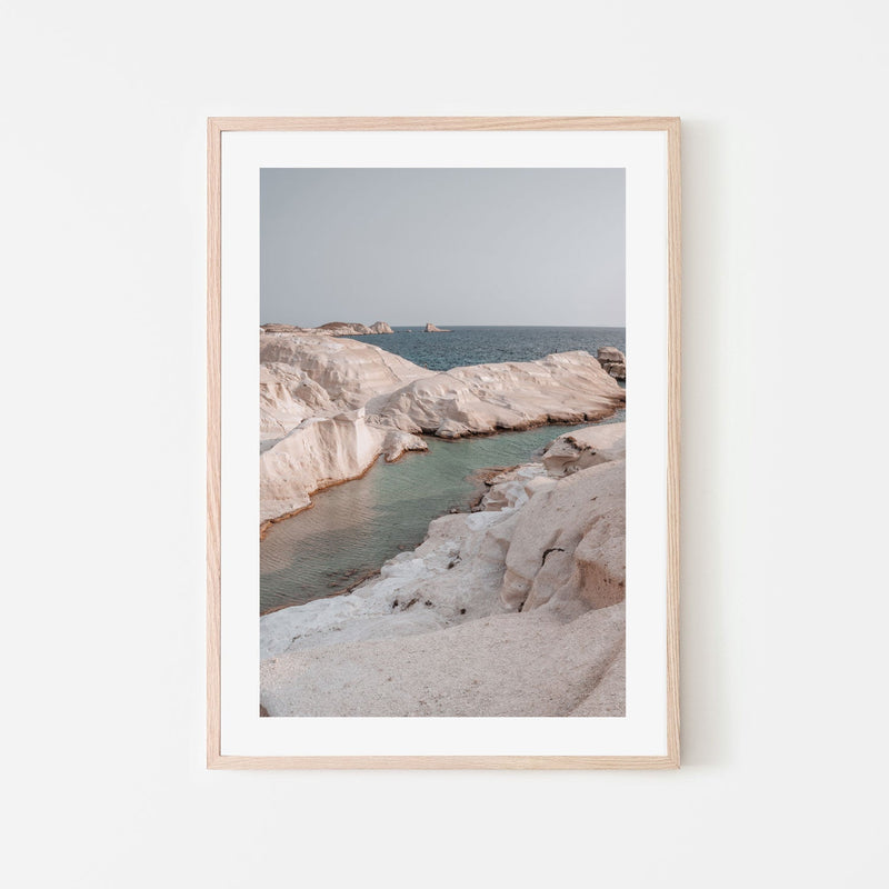 wall-art-print-canvas-poster-framed-Sarakiniko Beach , By Josh Silver-6
