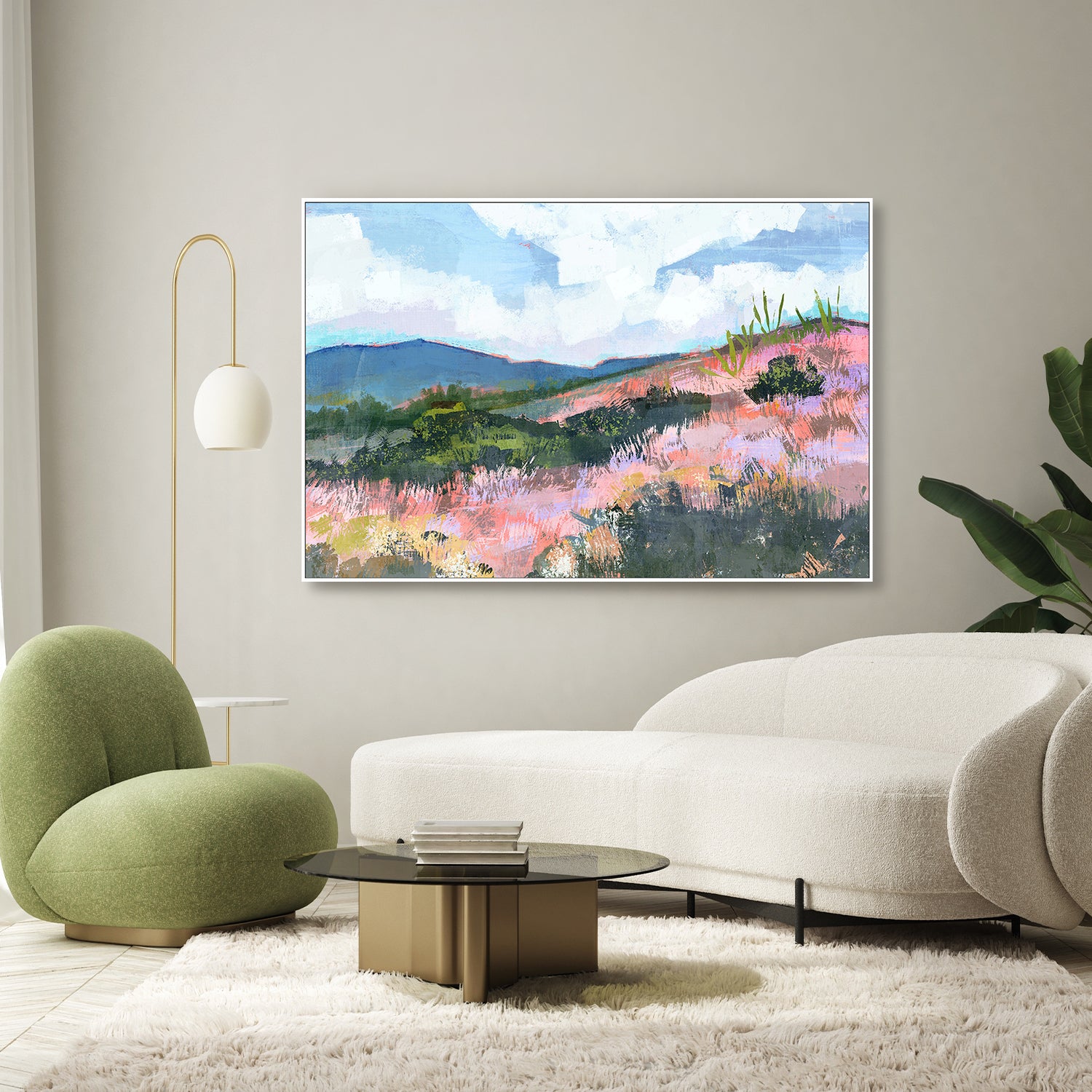 wall-art-print-canvas-poster-framed-Saturated mountains-9
