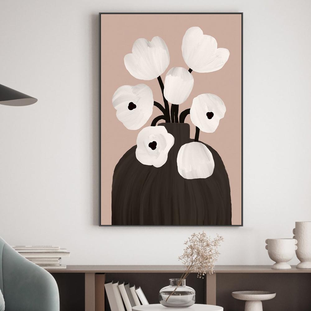wall-art-print-canvas-poster-framed-Scandi Botanical, Style C-2