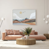 wall-art-print-canvas-poster-framed-Scandinavian Skies, Style B-GIOIA-WALL-ART