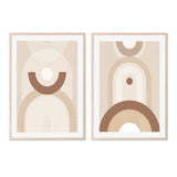 wall-art-print-canvas-poster-framed-Sculpted Simplicity, Style A & B, Set Of 2 , By Elena Ristova-GIOIA-WALL-ART
