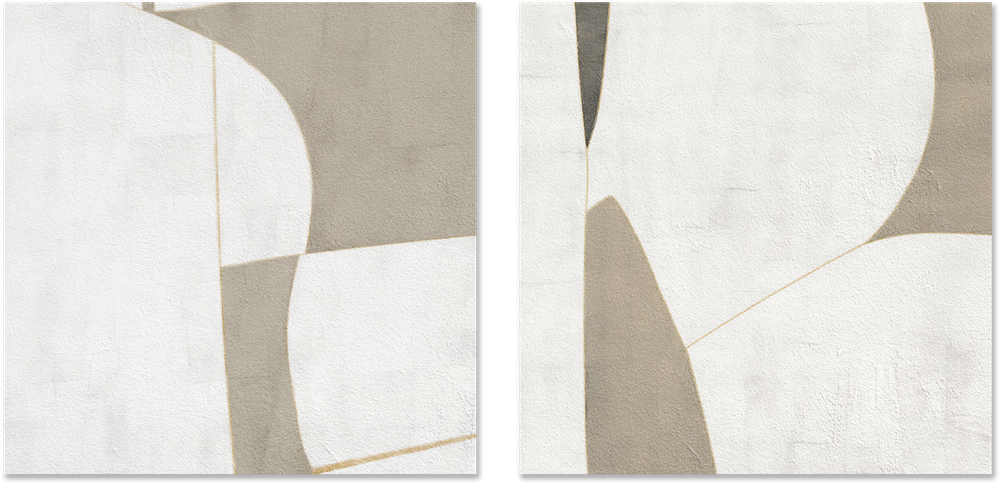 wall-art-print-canvas-poster-framed-Scultped Sands, Style A & B, Set Of 2 , By Alma-1