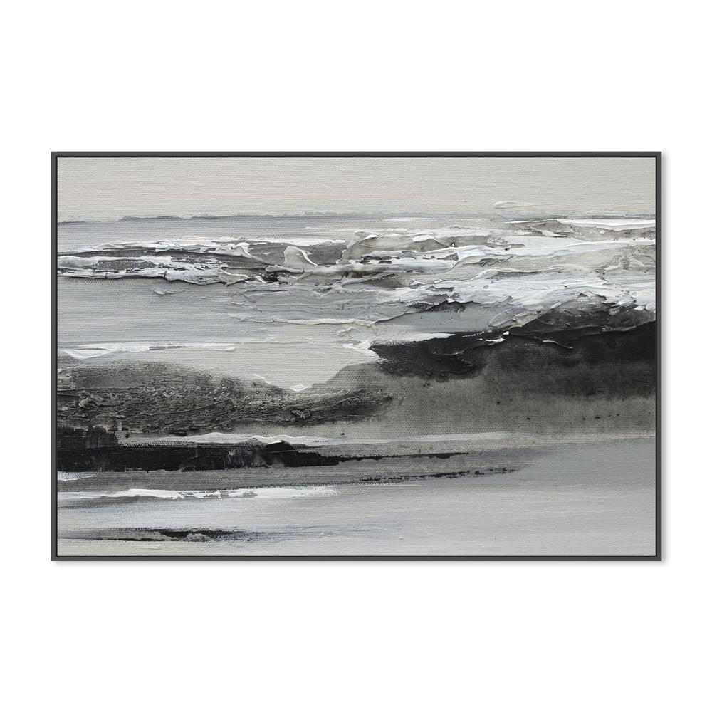 wall-art-print-canvas-poster-framed-Sea In Grey, Style B , By Amelia Aveline-3
