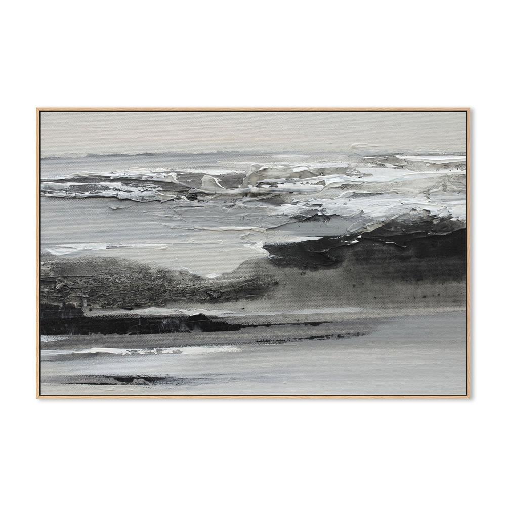 wall-art-print-canvas-poster-framed-Sea In Grey, Style B , By Amelia Aveline-4