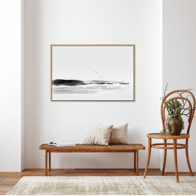 wall-art-print-canvas-poster-framed-Sea Rock , By Dan Hobday-by-Dan Hobday-Gioia Wall Art