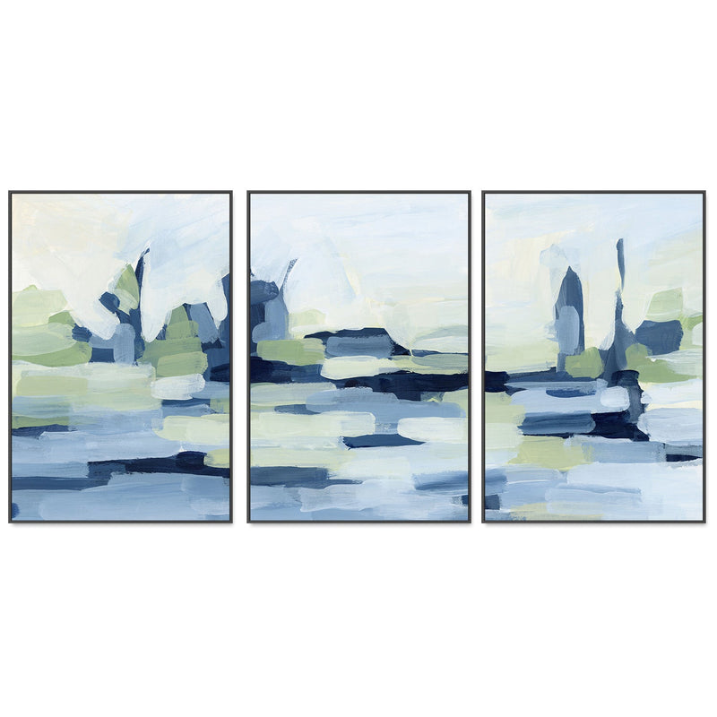 wall-art-print-canvas-poster-framed-Seafoam Mirage, Style A, B & C, Set Of 3 , By Emily Wood-3