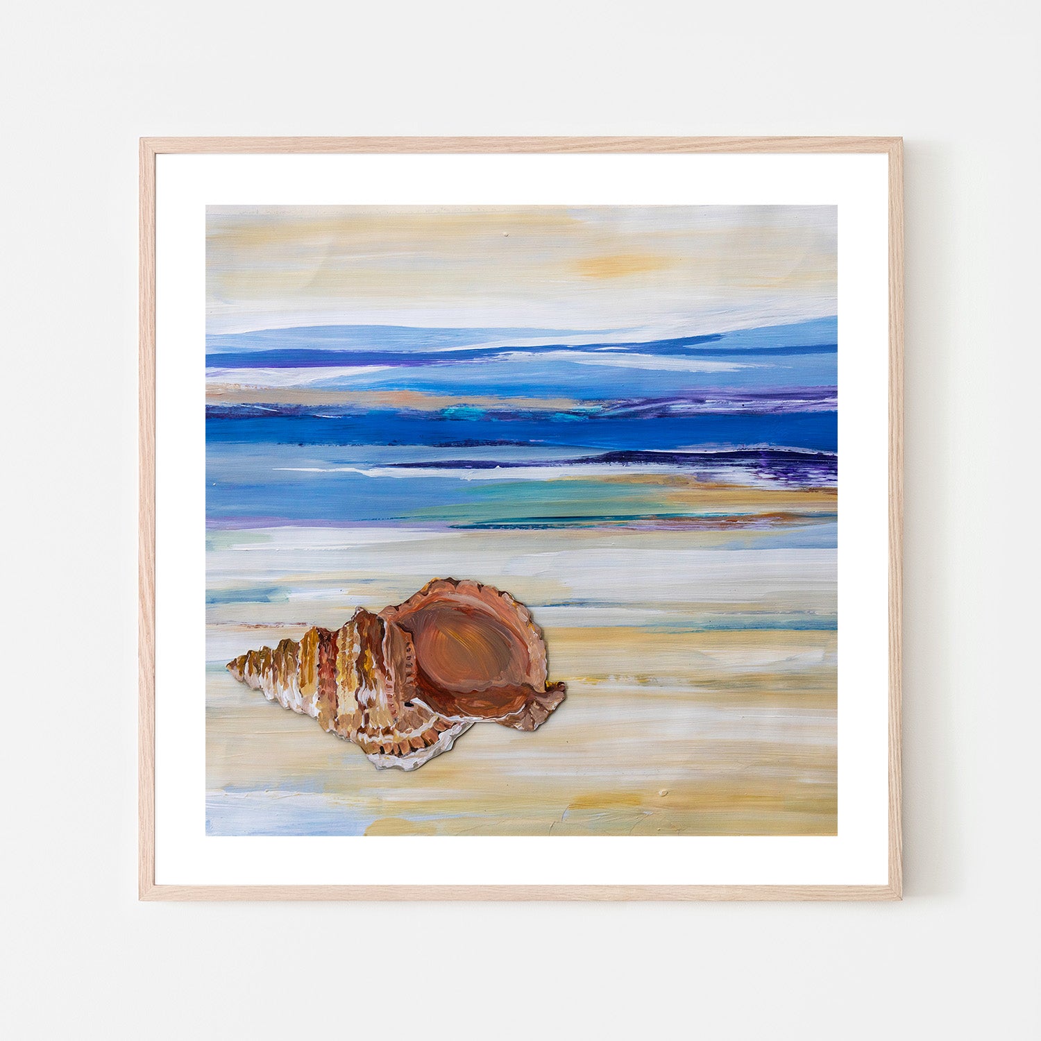 wall-art-print-canvas-poster-framed-Seashell Shore, Style A , By Amelia Aveline-6