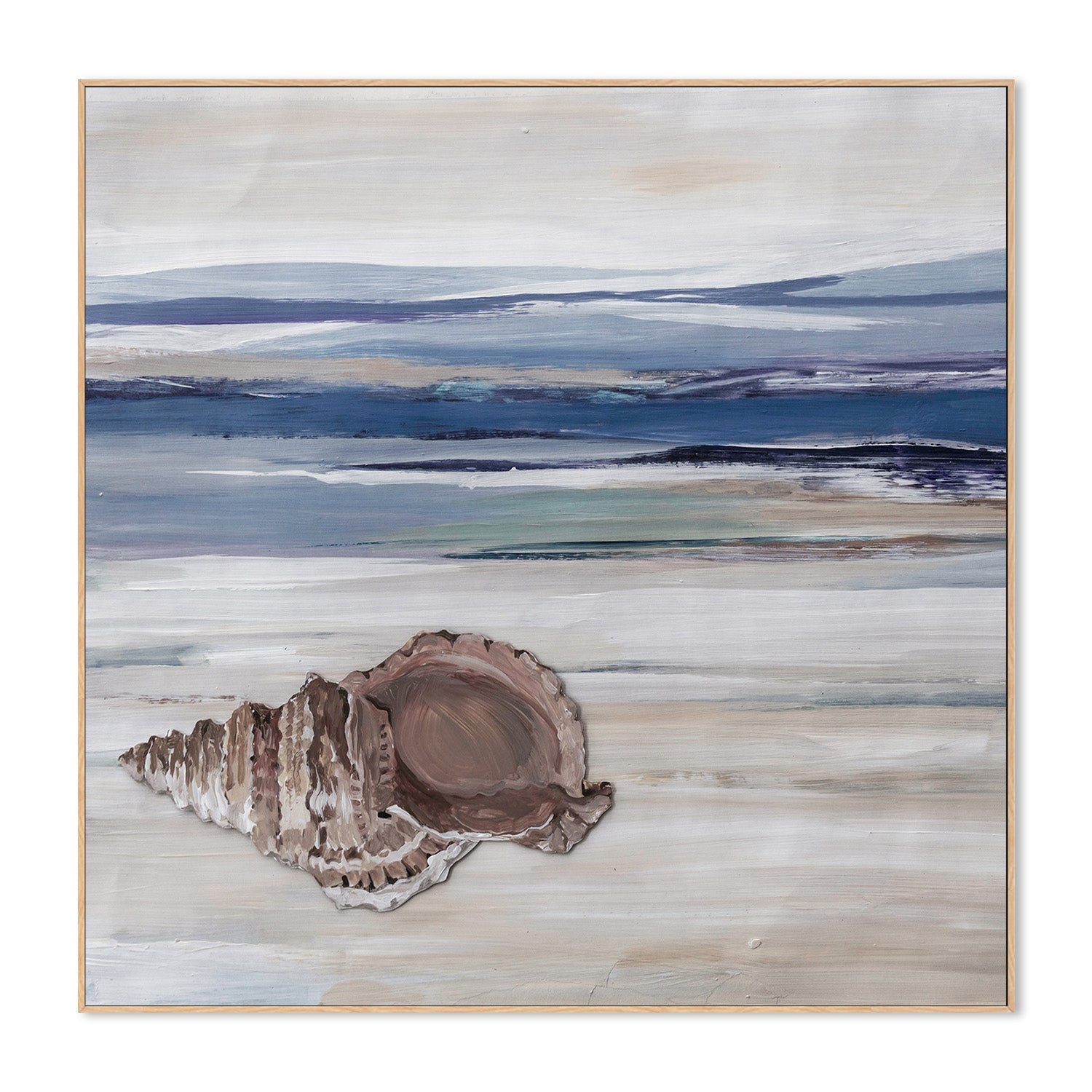 wall-art-print-canvas-poster-framed-Seashell Shore, Style B , By Amelia Aveline-4