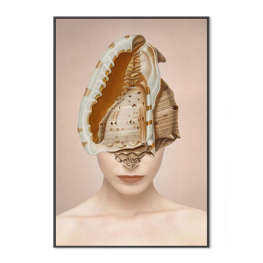 wall-art-print-canvas-poster-framed-Seashell Woman-3