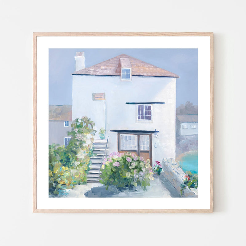 wall-art-print-canvas-poster-framed-Seaside at Polperro Cornwall , By Meredith Howse-6