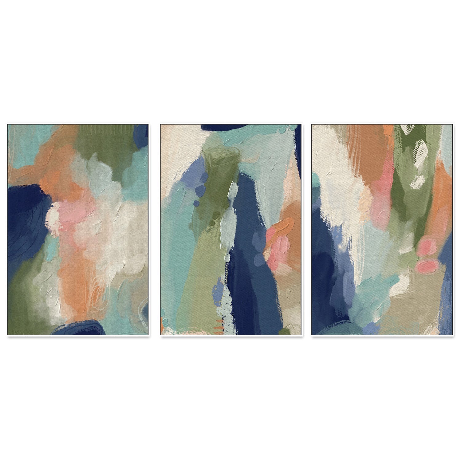 wall-art-print-canvas-poster-framed-Season of Change, Set of 3 , By Lisa Nohren-5