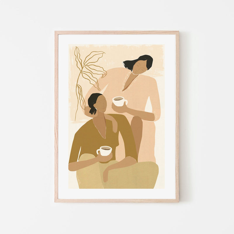 wall-art-print-canvas-poster-framed-Secret Conversation , By Andelle Art-6