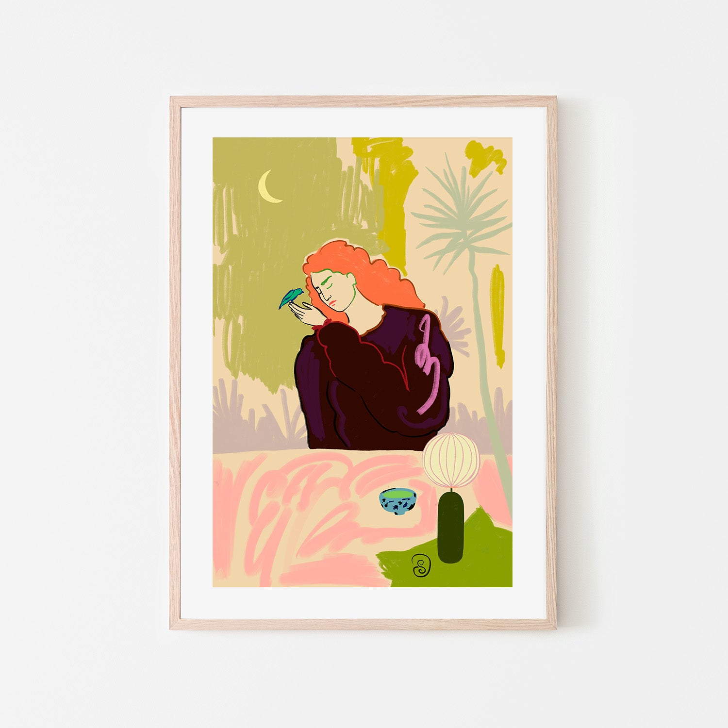 wall-art-print-canvas-poster-framed-Secret Knowledge , By Sandra Poliakov-6