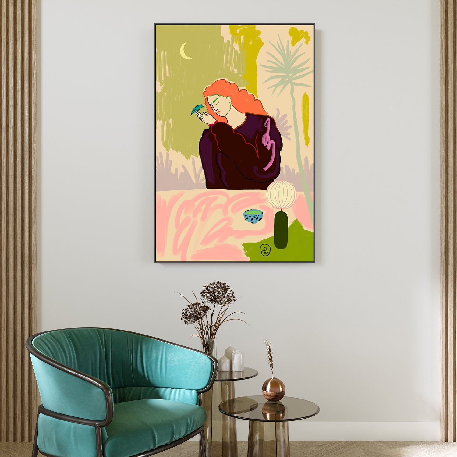 wall-art-print-canvas-poster-framed-Secret Knowledge , By Sandra Poliakov-7