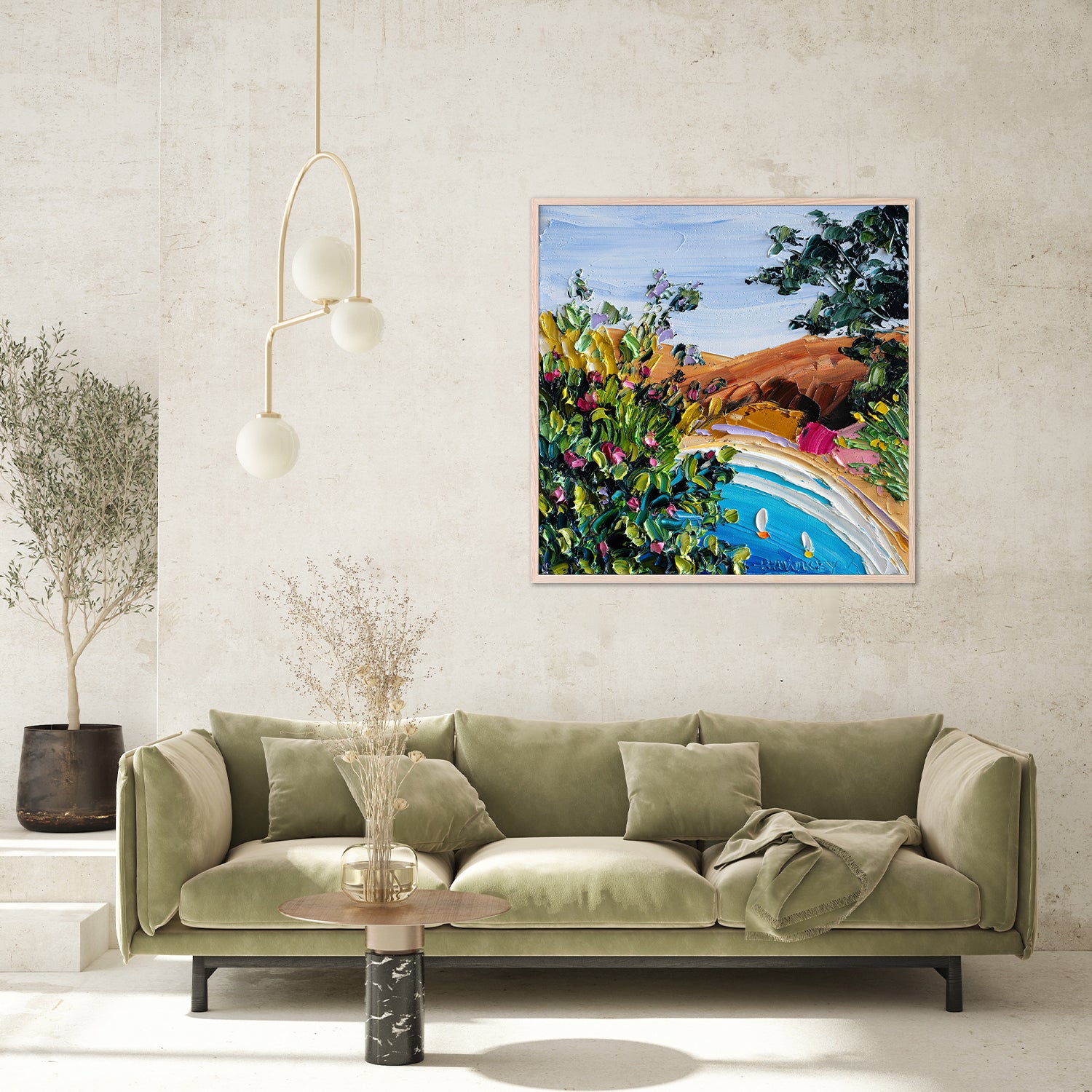 wall-art-print-canvas-poster-framed-Seeing Pink-8