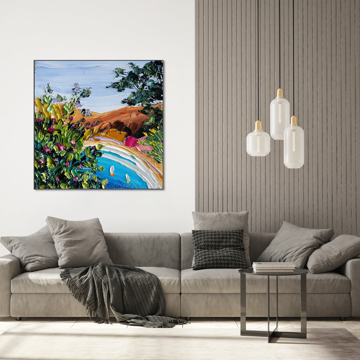 wall-art-print-canvas-poster-framed-Seeing Pink-9