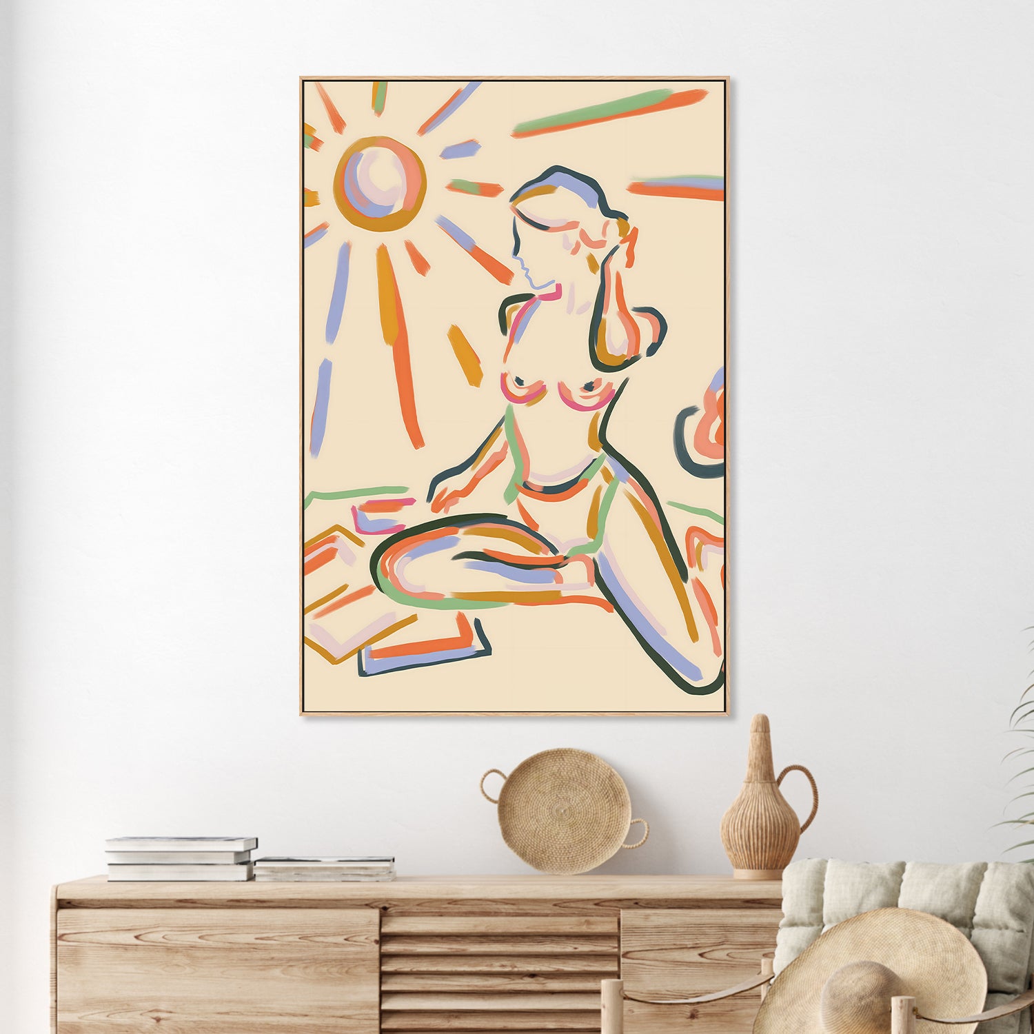 wall-art-print-canvas-poster-framed-Self Love Summer-2