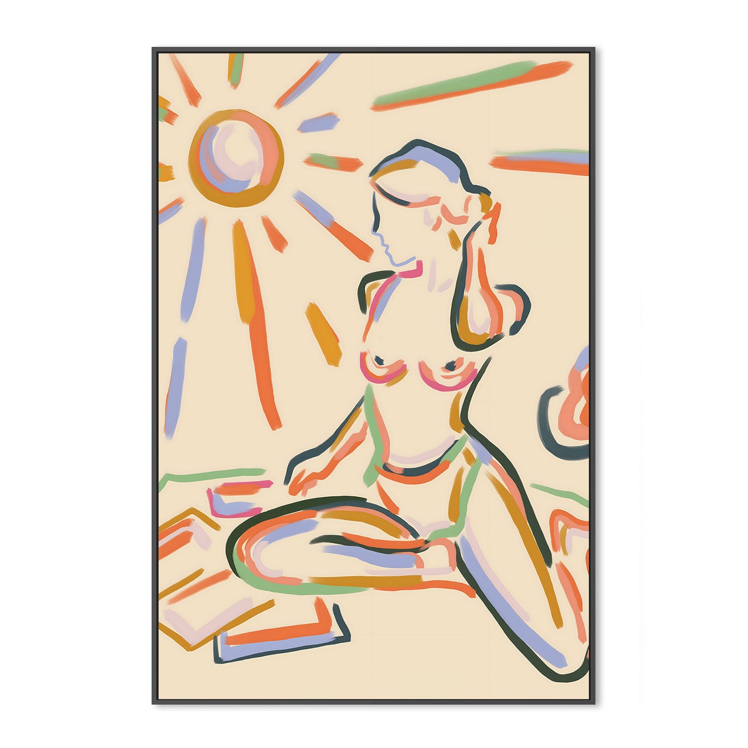 wall-art-print-canvas-poster-framed-Self Love Summer-3