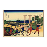 wall-art-print-canvas-poster-framed-Senju in the Musachi Province-by-Katsushika Hokusai-Gioia Wall Art