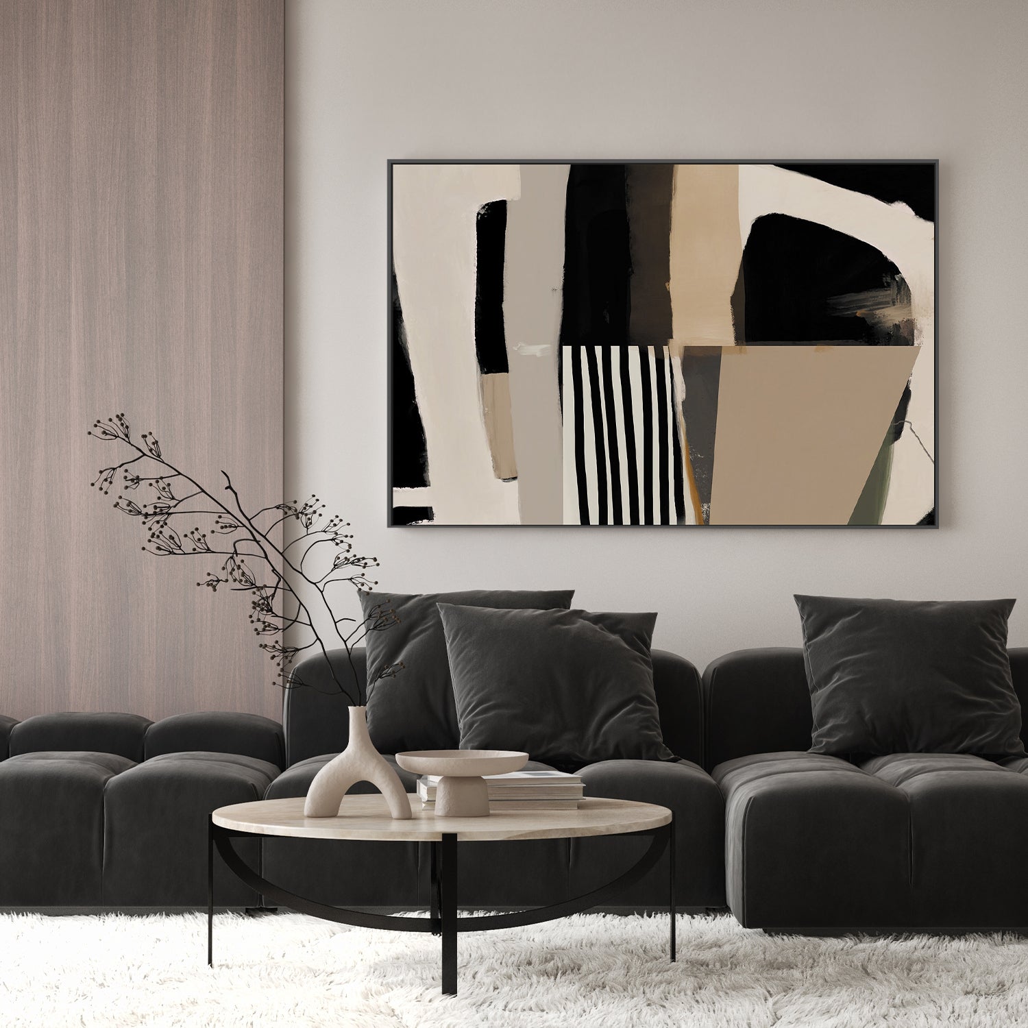 wall-art-print-canvas-poster-framed-Serenade in Shades , By Rohan Sharma-7