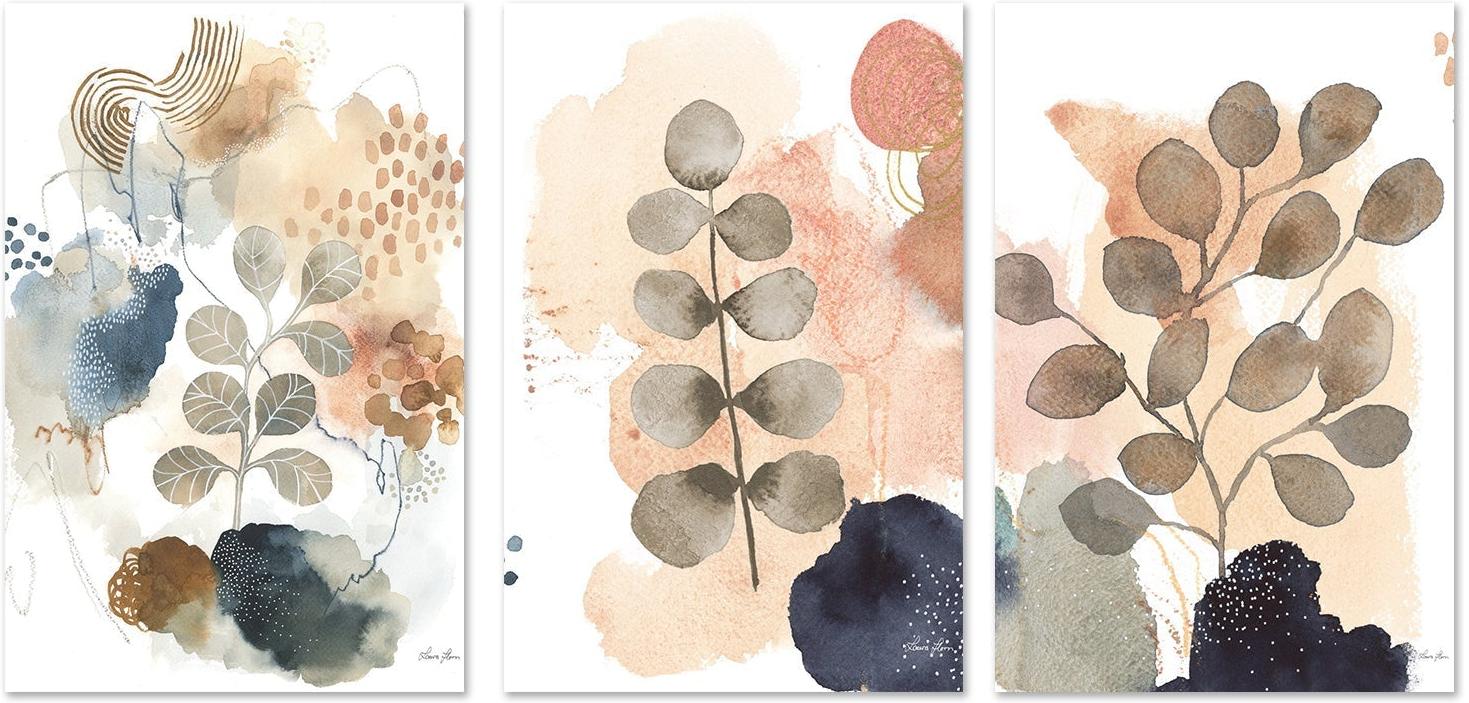 wall-art-print-canvas-poster-framed-Serene Nature, Set of 3-by-Laura Horn-Gioia Wall Art