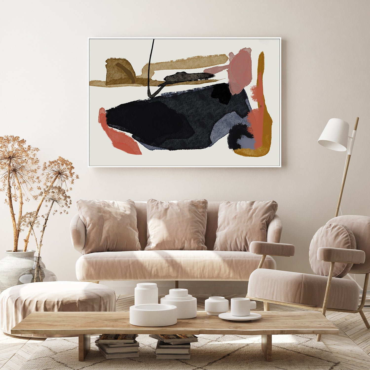 wall-art-print-canvas-poster-framed-Serenity Pose-7