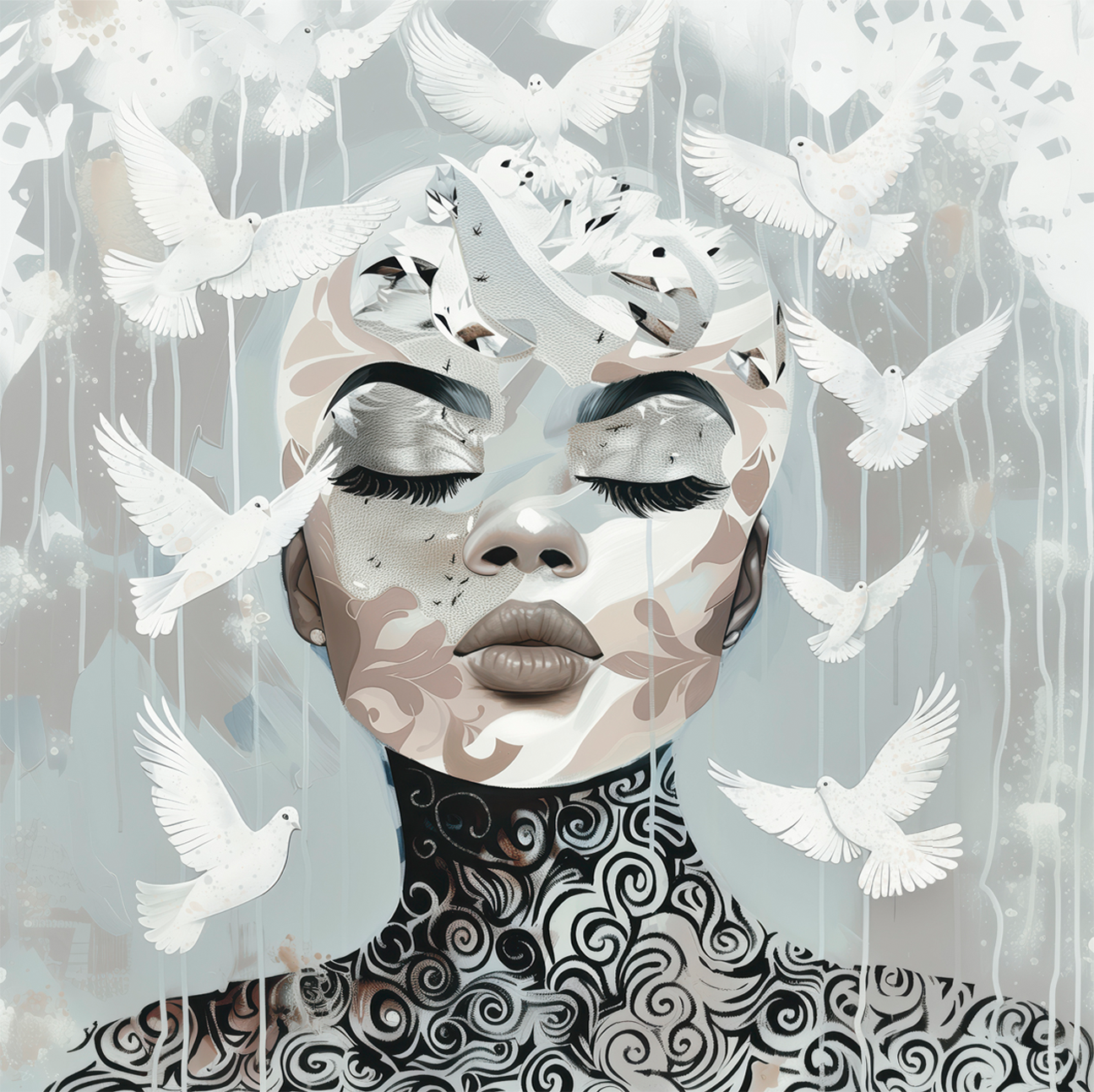 wall-art-print-canvas-poster-framed-Set Me Free , By Bella Eve-1