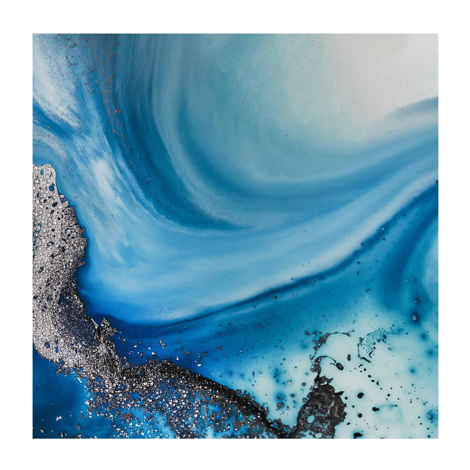 wall-art-print-canvas-poster-framed-Shallow Chanel Square, Style A, Shallow Seas Square, Style B, Set Of 2 , By Petra Meikle-9