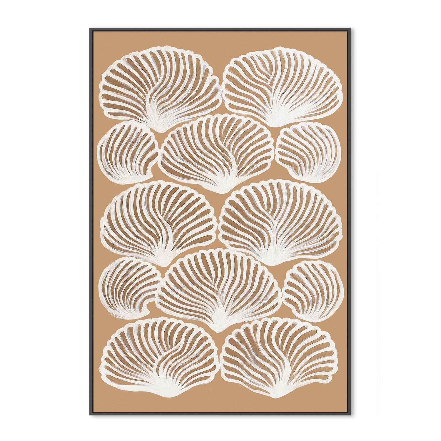 wall-art-print-canvas-poster-framed-Shell Pattern-3