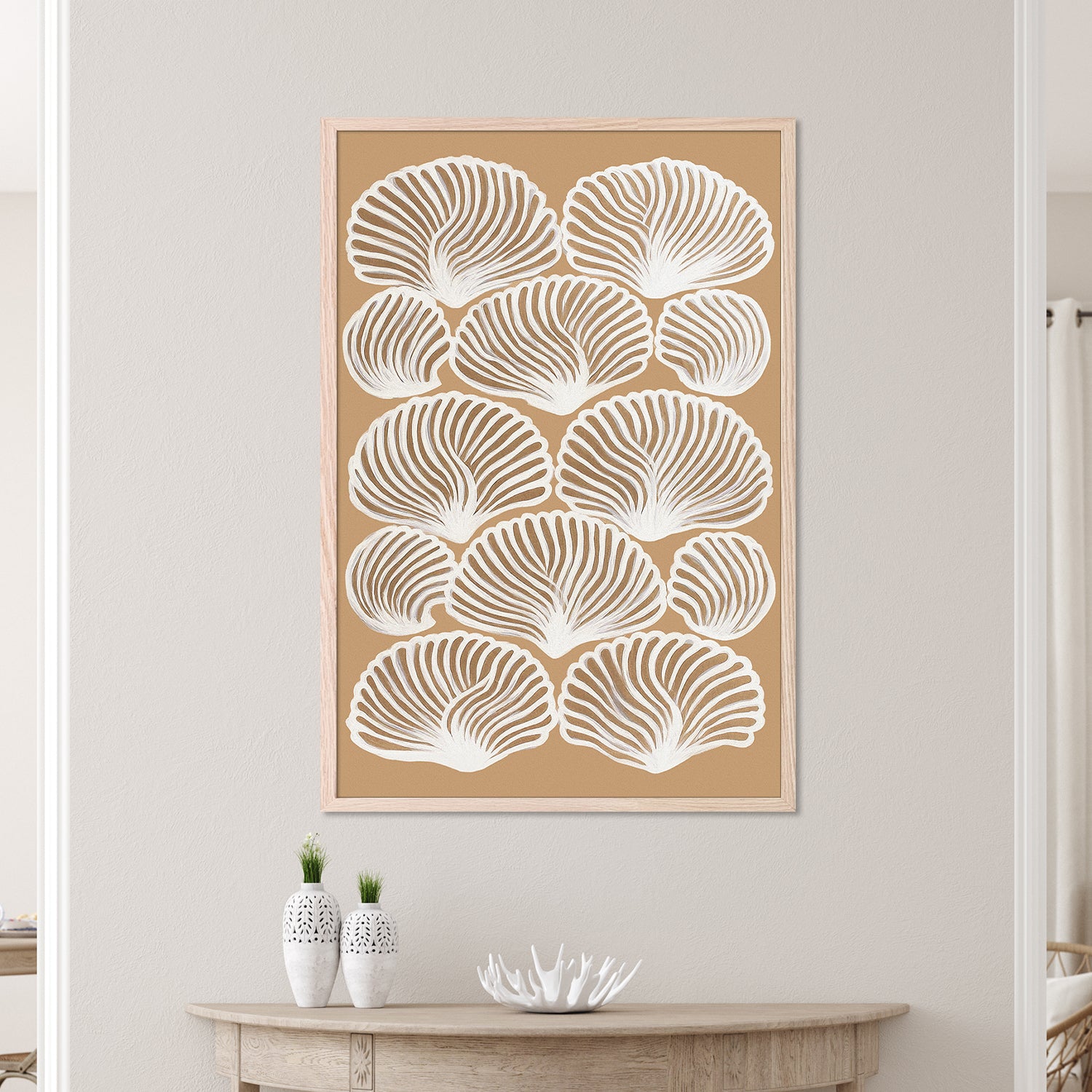 wall-art-print-canvas-poster-framed-Shell Pattern-7