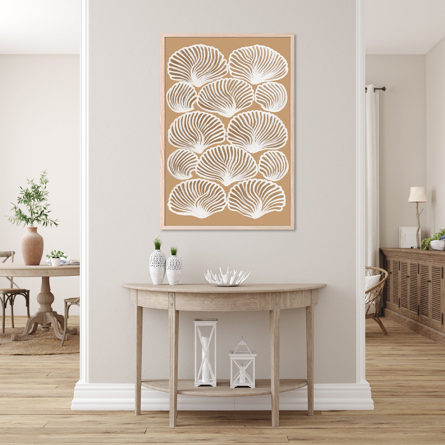 wall-art-print-canvas-poster-framed-Shell Pattern-8