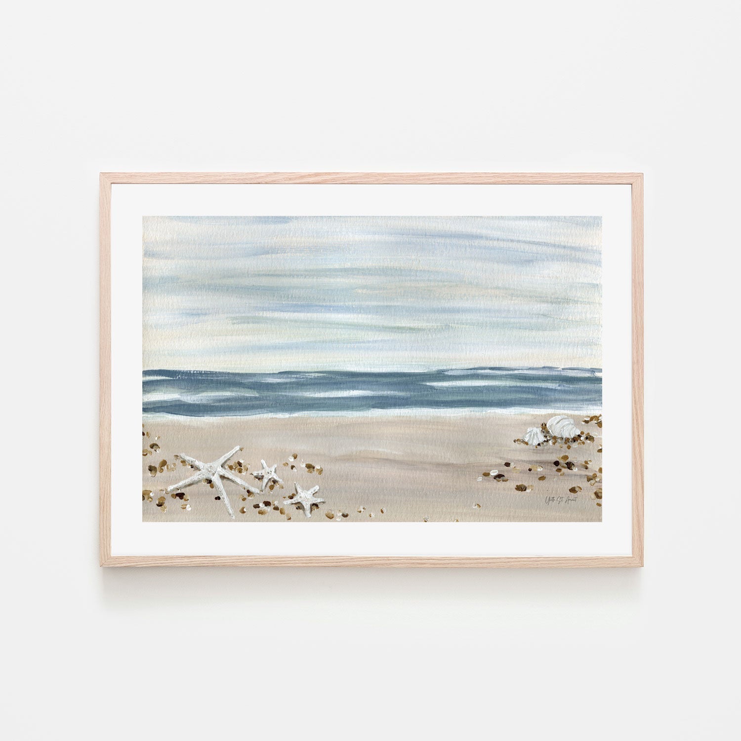 wall-art-print-canvas-poster-framed-Shells by the Shore , By Yvette St. Amant-6