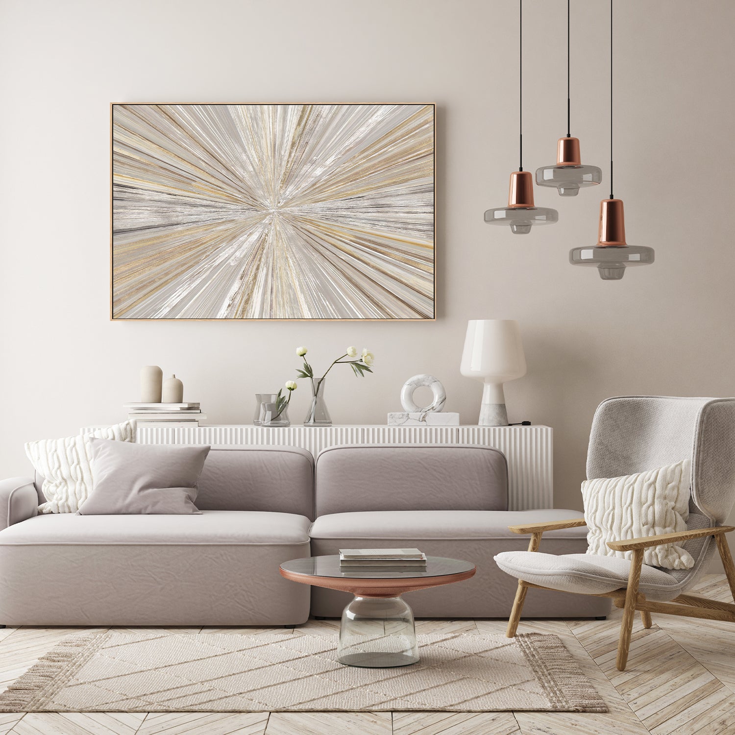 wall-art-print-canvas-poster-framed-Shimmering Light, Style A-7