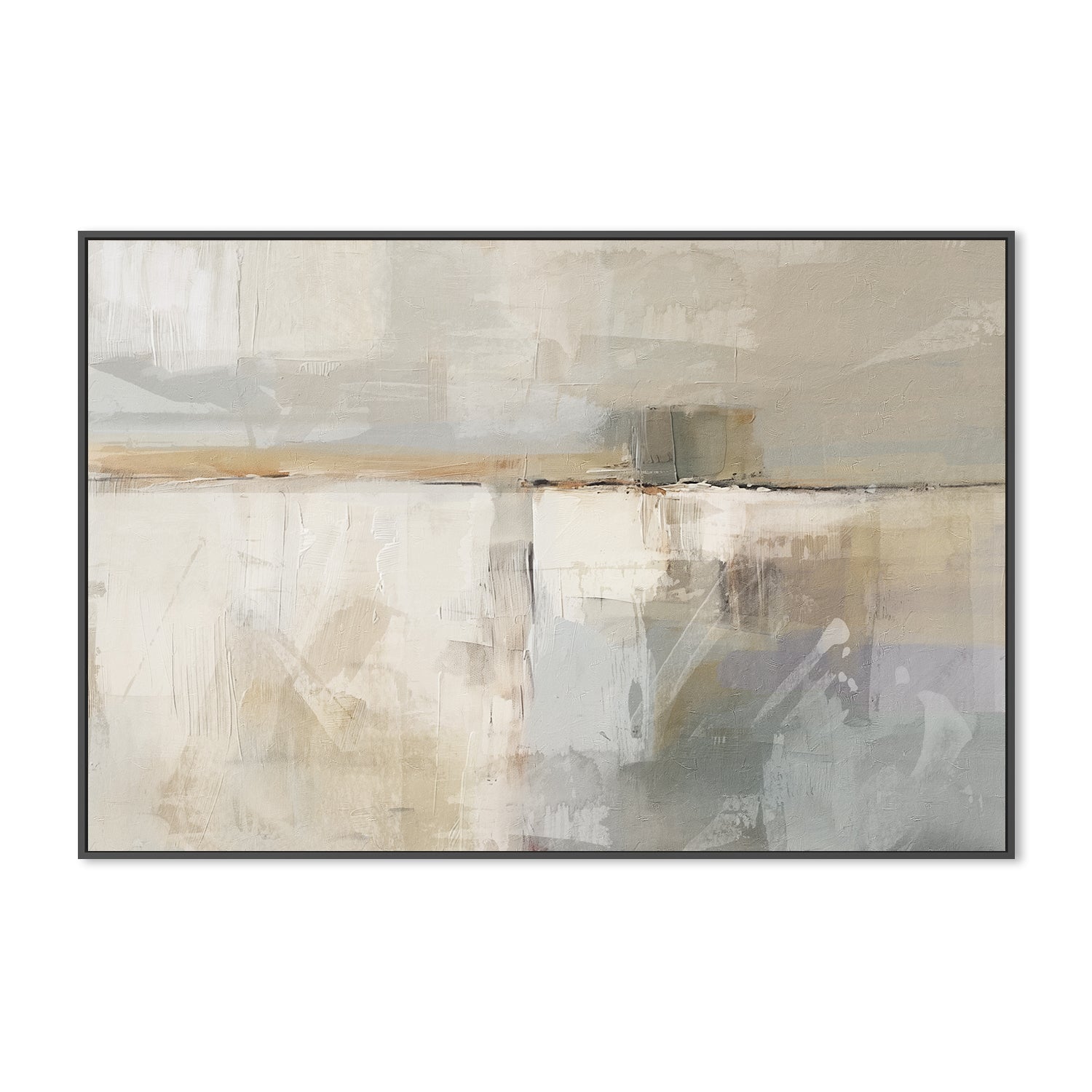 wall-art-print-canvas-poster-framed-Shimmering Medow , Style A, By Nina Blue-3