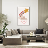 wall-art-print-canvas-poster-framed-Shooting Star-GIOIA-WALL-ART