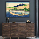 wall-art-print-canvas-poster-framed-Shore of Tago Bay, Ejiri at Tokaido-by-Katsushika Hokusai-Gioia Wall Art