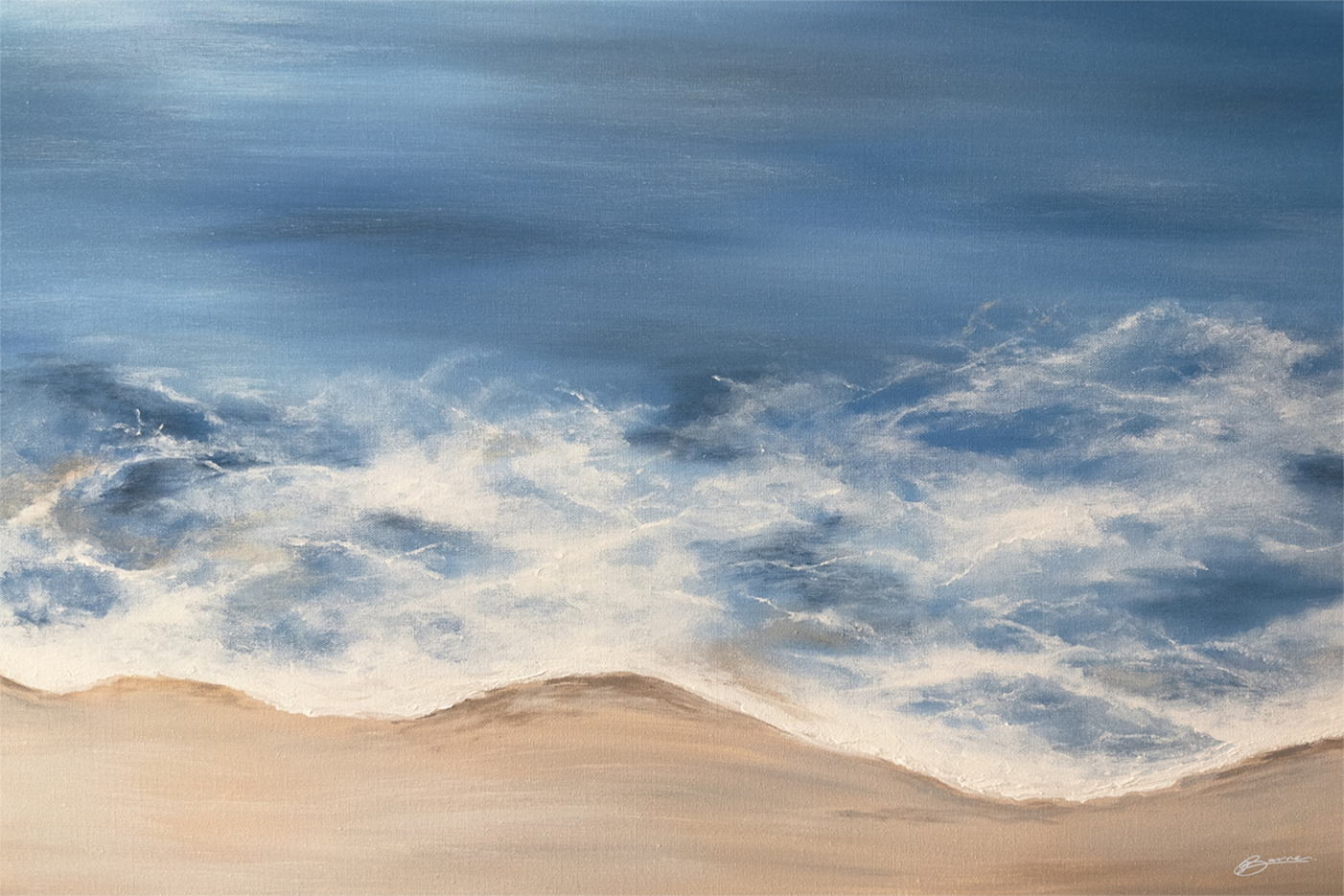 wall-art-print-canvas-poster-framed-Shoreline Whispers , By Joanne Barnes-GIOIA-WALL-ART