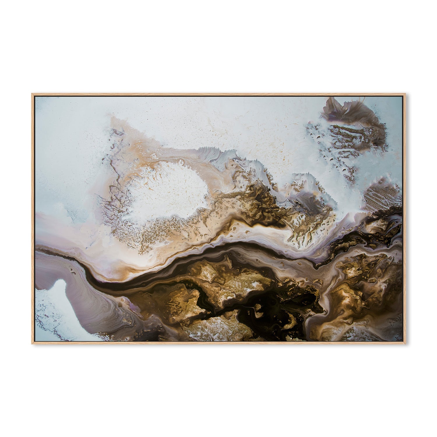 wall-art-print-canvas-poster-framed-Silent Streaming , By Petra Meikle-4