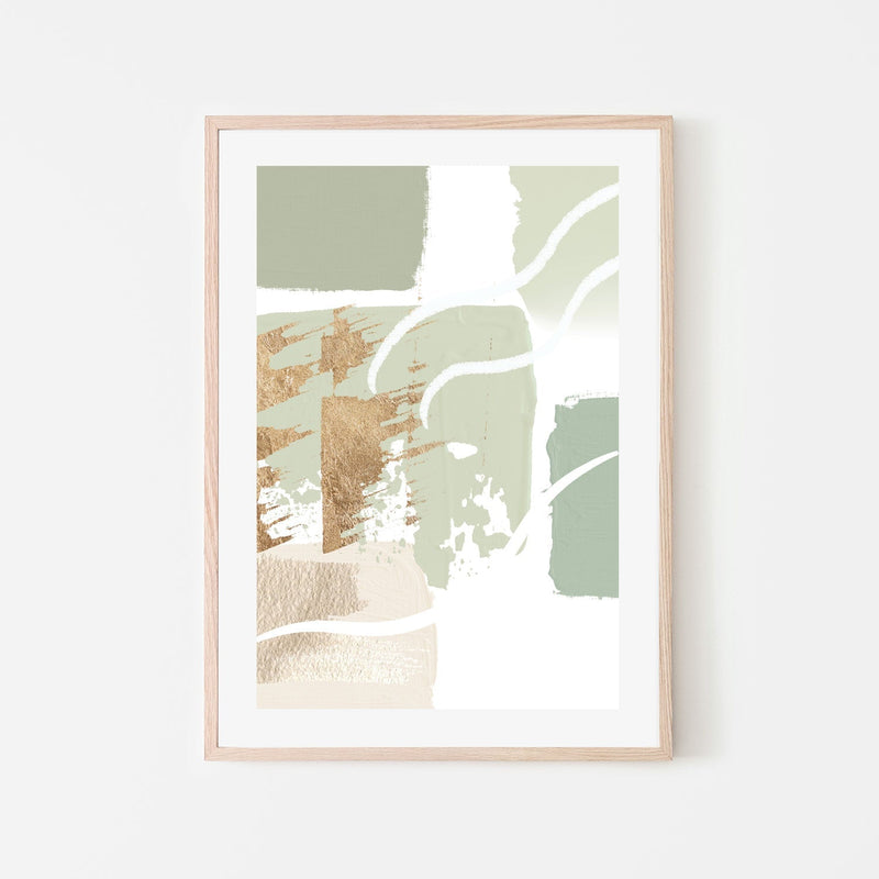wall-art-print-canvas-poster-framed-Simply Green, Style B , By Sally Ann Moss-GIOIA-WALL-ART