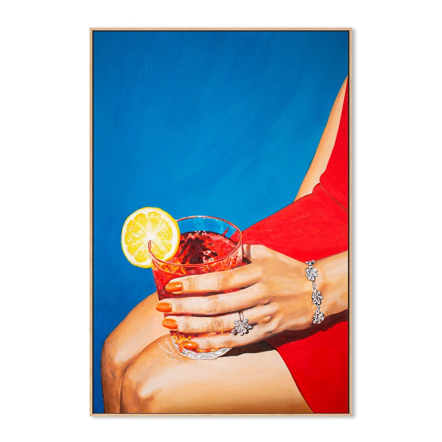 wall-art-print-canvas-poster-framed-Sitting Pretty , By Julia Ockert-GIOIA-WALL-ART