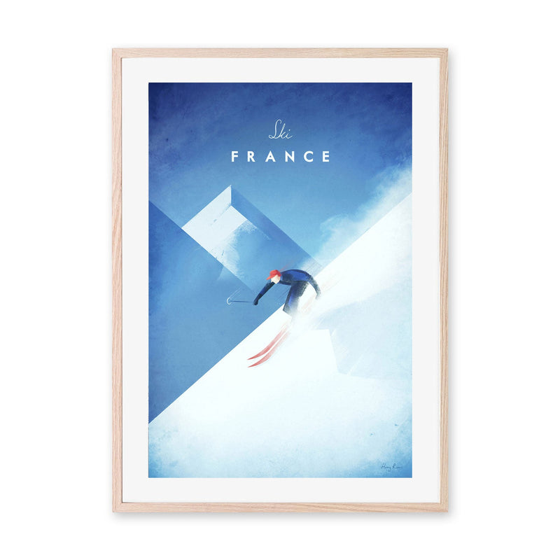 wall-art-print-canvas-poster-framed-Ski France , By Henry Rivers-GIOIA-WALL-ART